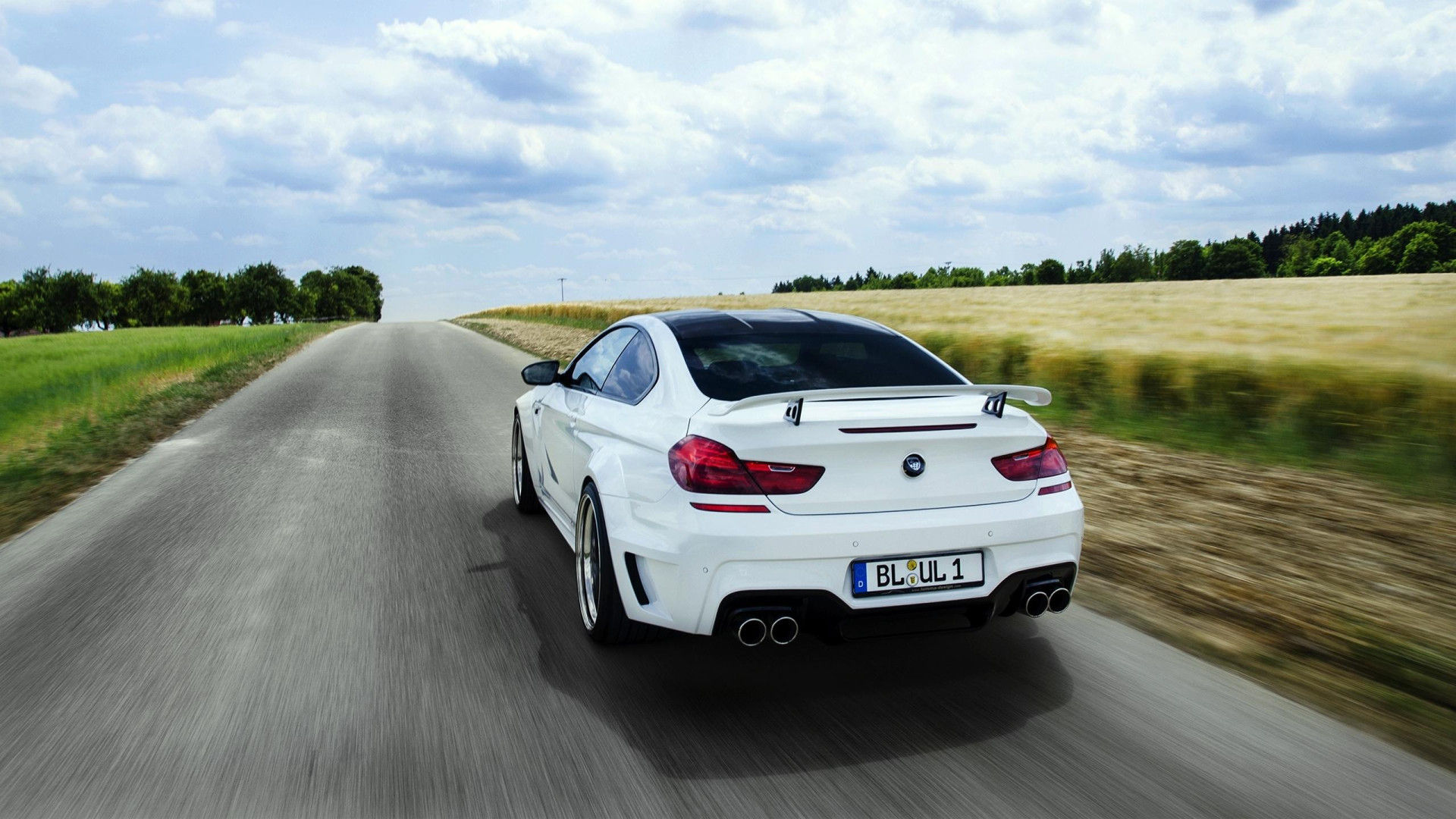 Wallpaper #MABA644BSdW8dNou3RGS13 Wallpaper Lumma Design BMW M6 F13 White Speed HD Widescreen