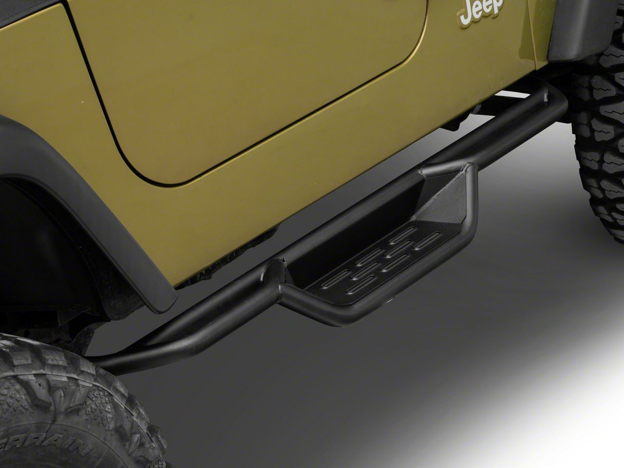 Wallpaper #4664c Mopar Factory Sahara Side Steps for 18 Up Jeep Wrangler Jl Unlimited