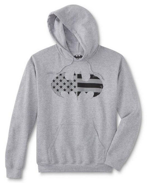 Wallpaper #_blT3pIBJvJKYCmEbwRK188 Batman Mens Hoodie Sweatshirt Super Hero DC Comics Star Stripes