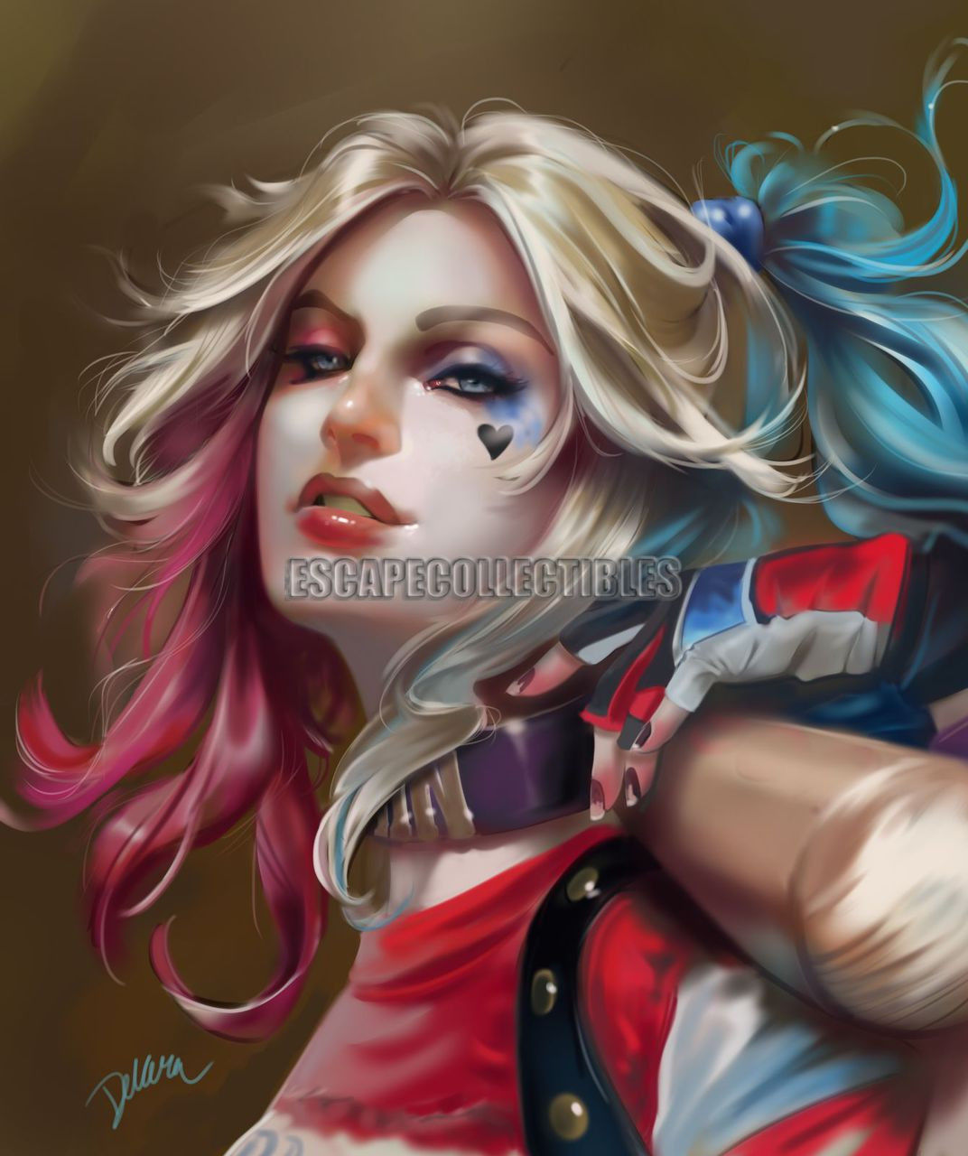 Wallpaper #22cpE5MBSpphPi3-BP44240 Cris Delara Harley Quinn