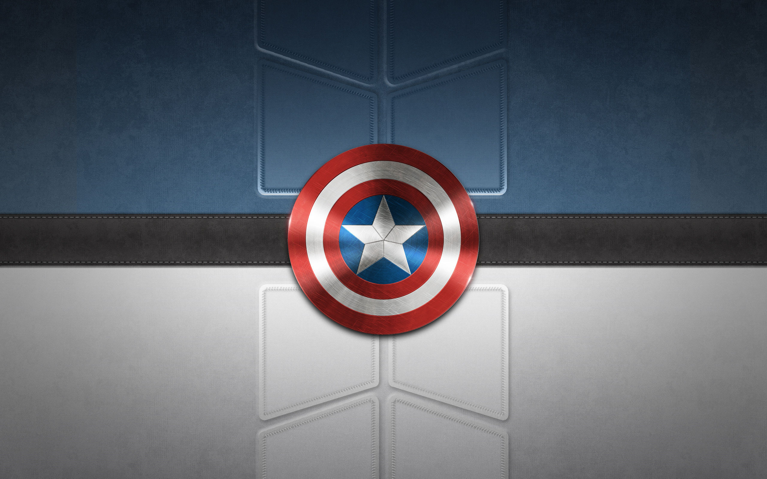 Wallpaper #PXOzgo4BFI5NbQksfhk142 Captain America's Shield in a Minimalist Design