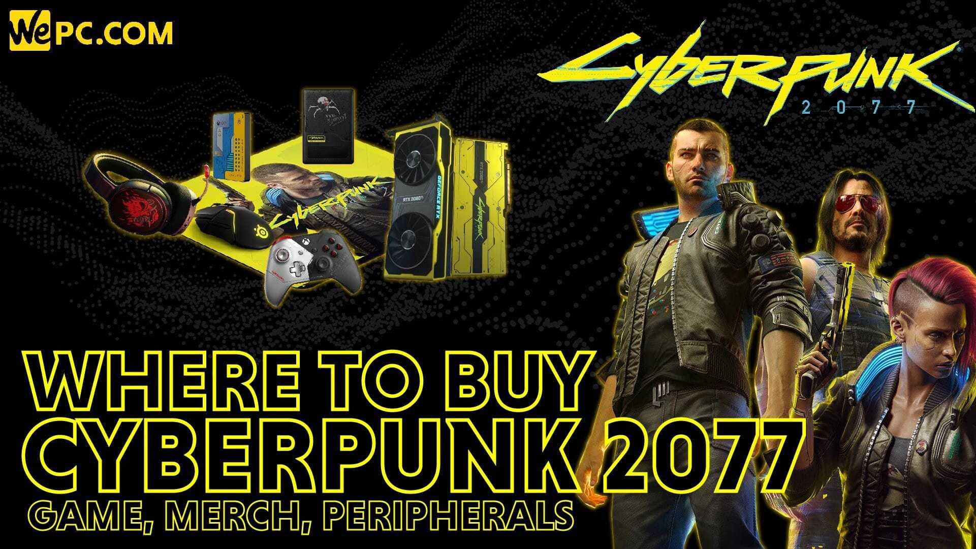 Wallpaper #fmeh-pIBSpphPi3-95Fq2 Cyberpunk 2077 Where to Buy Game Merch and Peripherals Wepc
