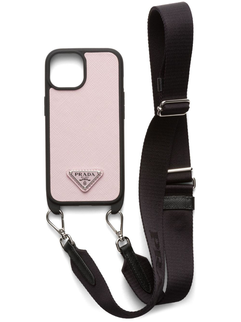Wallpaper #Irh-2ZIBJvJKYCmEc-15469 Prada Triangle Logo iPhone 15 Max Case Pink Farfetch
