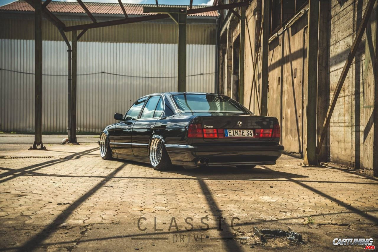 Wallpaper #CRnwEY8BtGB6xQ78MGPy10 Lowered BMW 525i E34 Rear