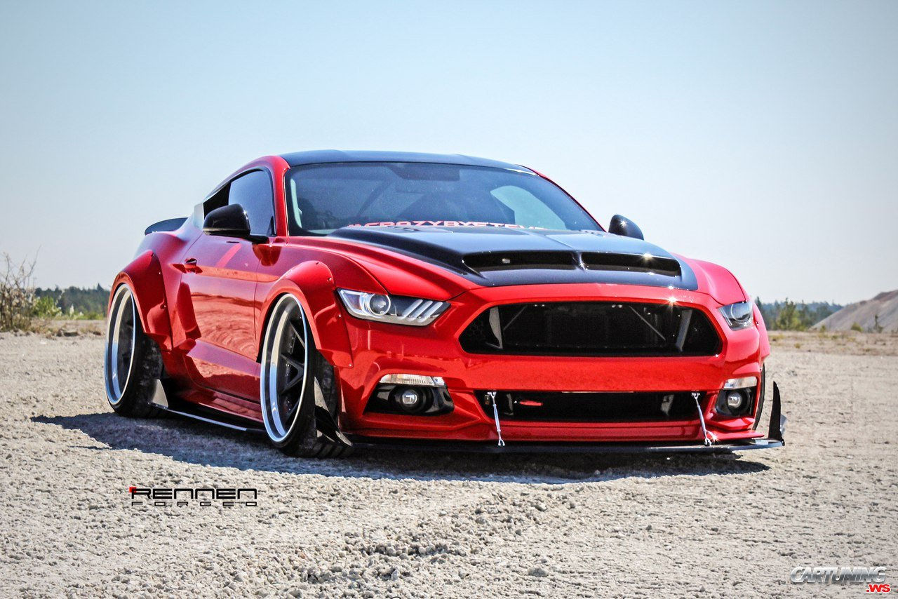 Wallpaper #Zhn-B48BtGB6xQ78FVjq19 Ford Mustang Widebody Front