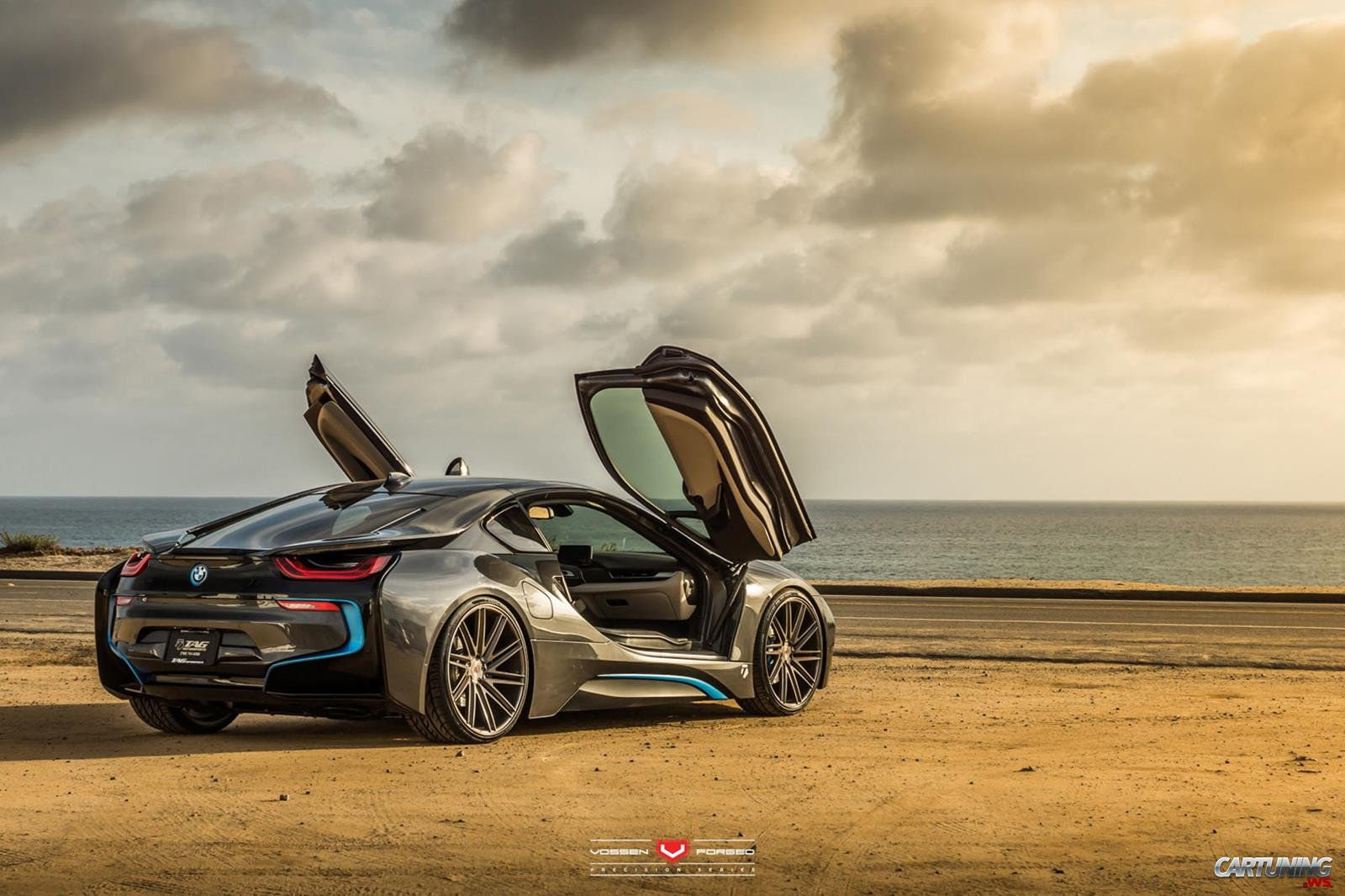 Wallpaper #Txk-JY8BtGB6xQ78TIal10 Stance BMW i8 Back with Opened Doors