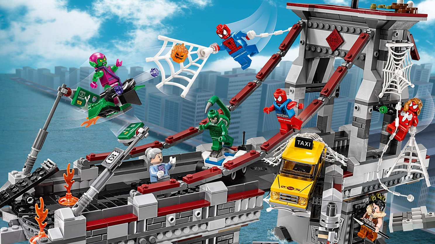 Wallpaper #-h2SLZMBlOZrFDOkb9Br385 Spider Man Bridge Lego Set Atelier Yuwaciaojp