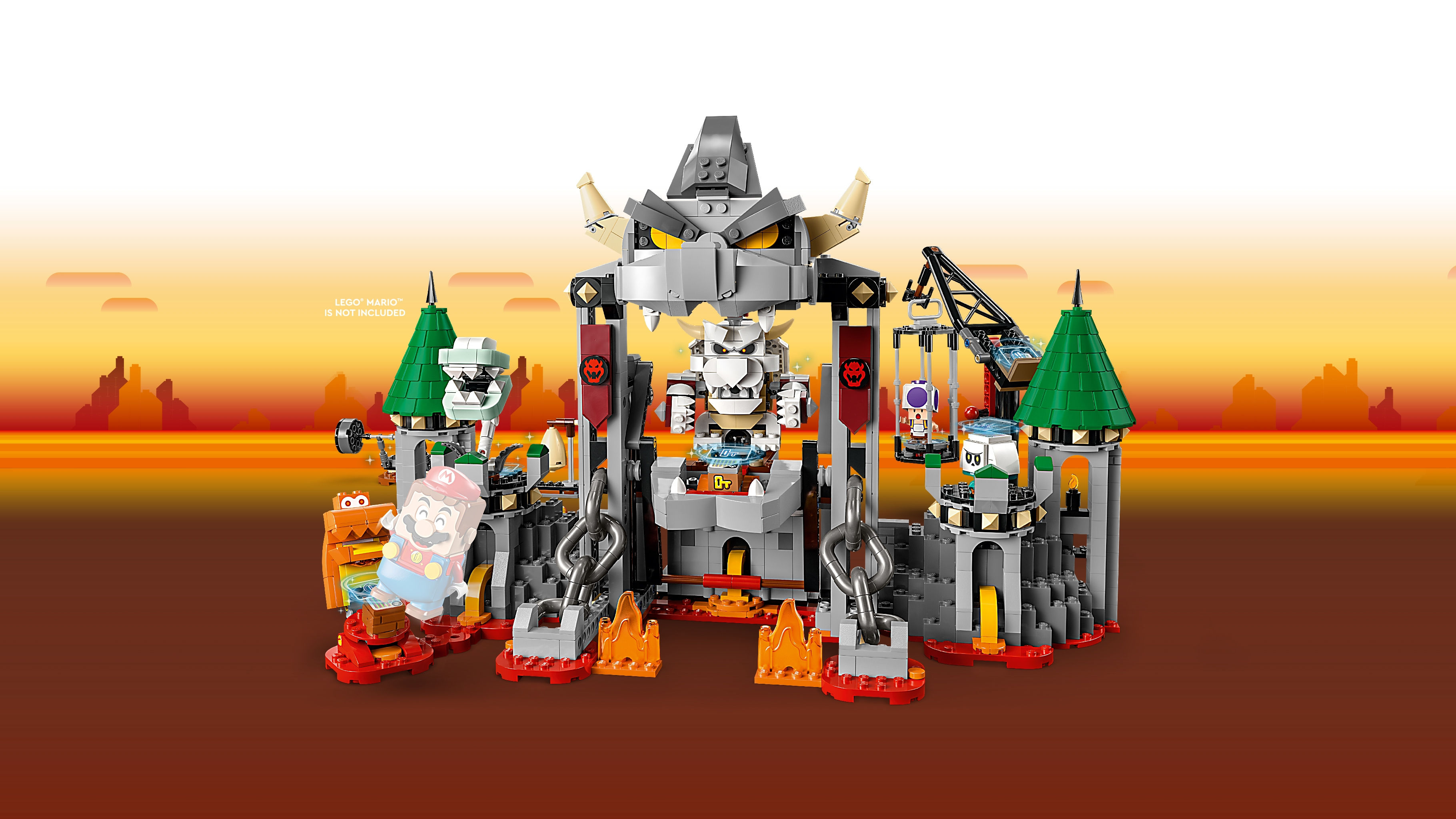 Wallpaper #Kx3VLZMBlOZrFDOkdNK0308 Set De Expansion Batalla Contra Bowsitos En El Castillo 71423 Lego