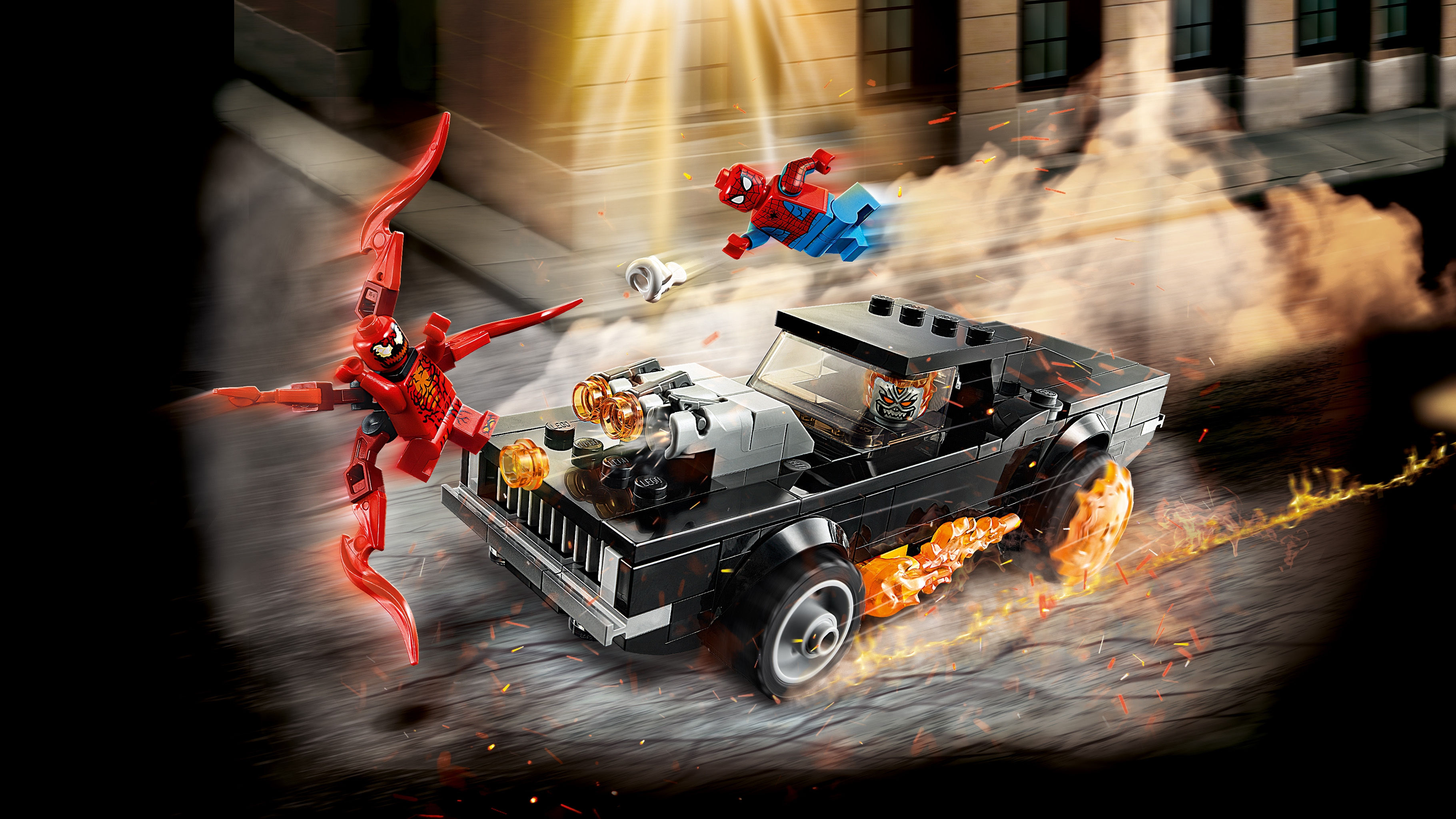 Wallpaper #-fQcOpMBKFX8bn3rG3dX32 Spider Man and Ghost Rider vs Carnage Videos Legocom for Kids