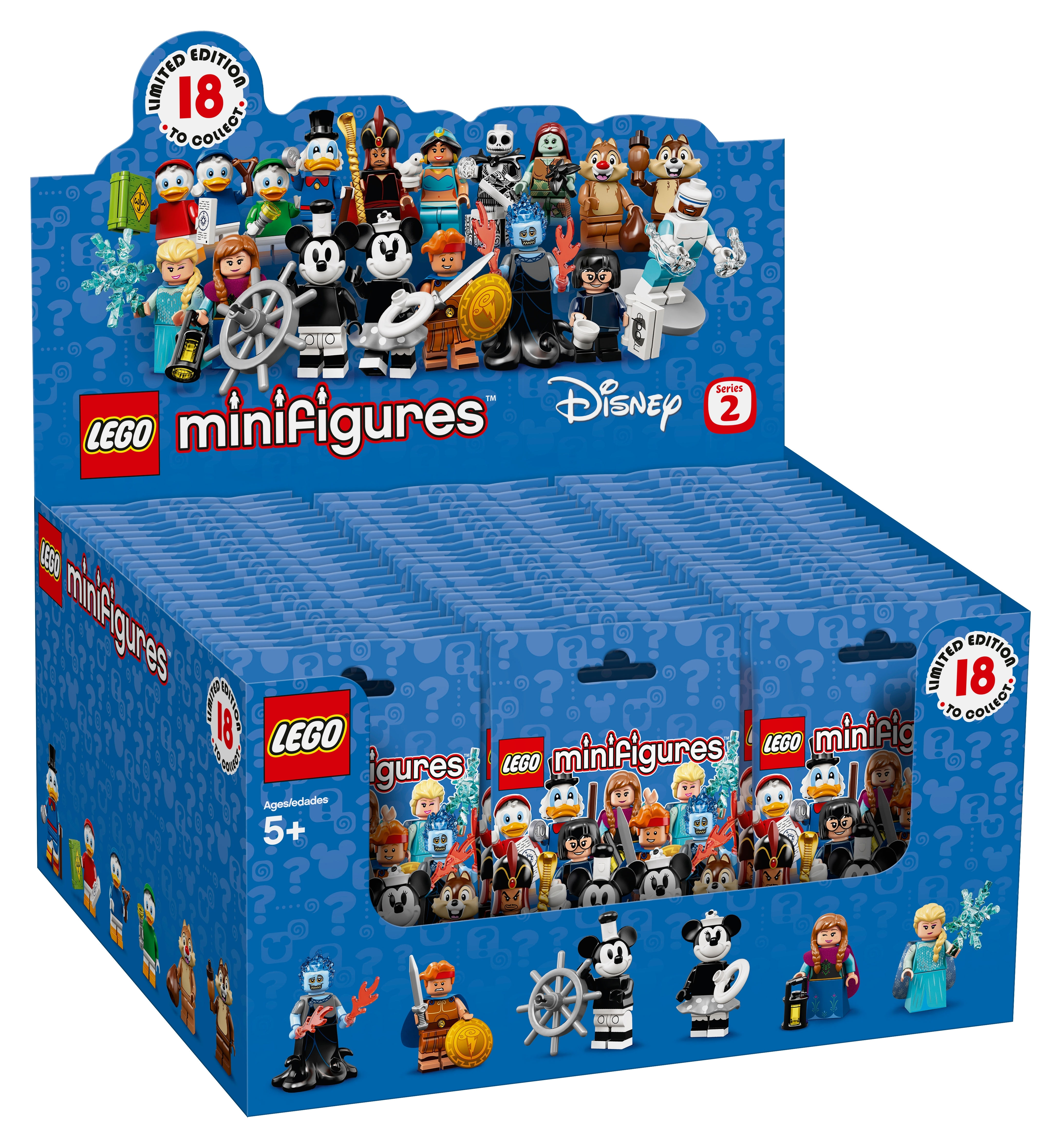 Wallpaper #tp-vV5MBcUVgGJNoe68-376 Disney Series 2 Complete Box 66604 Minifigures Buy Online at the