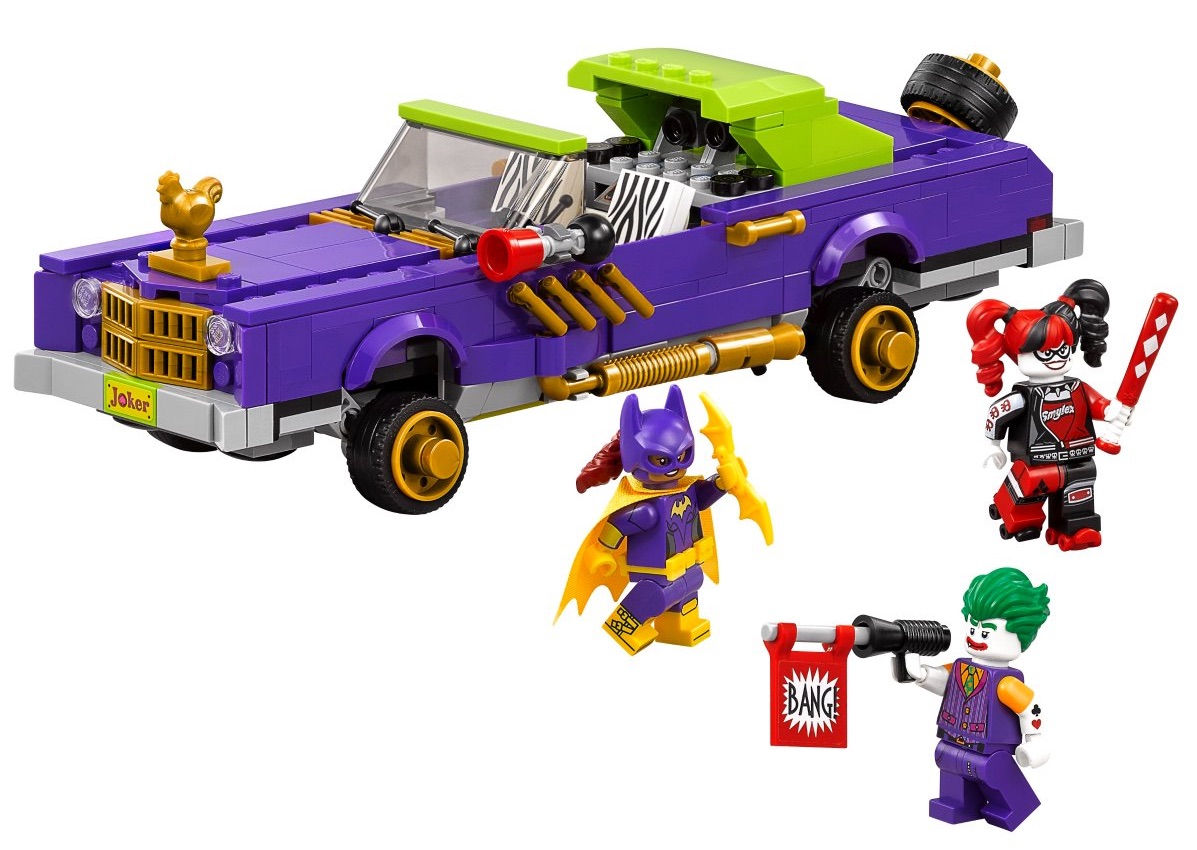 Wallpaper #v6epMpMBlSzal8H1Sdt124 Lego Batman Movie Joker Lowrider Brick Digest