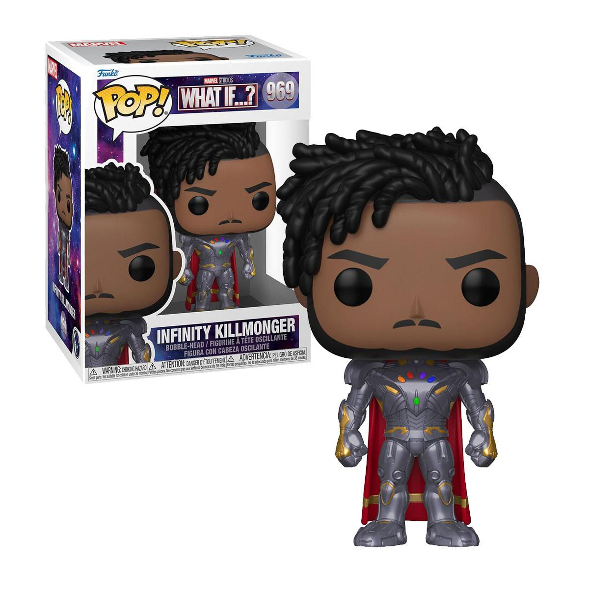 Wallpaper #1qVvOJMBVBiSkHCapo06230 Funko Pop Marvel Studios What if Infinity Killmonger 969