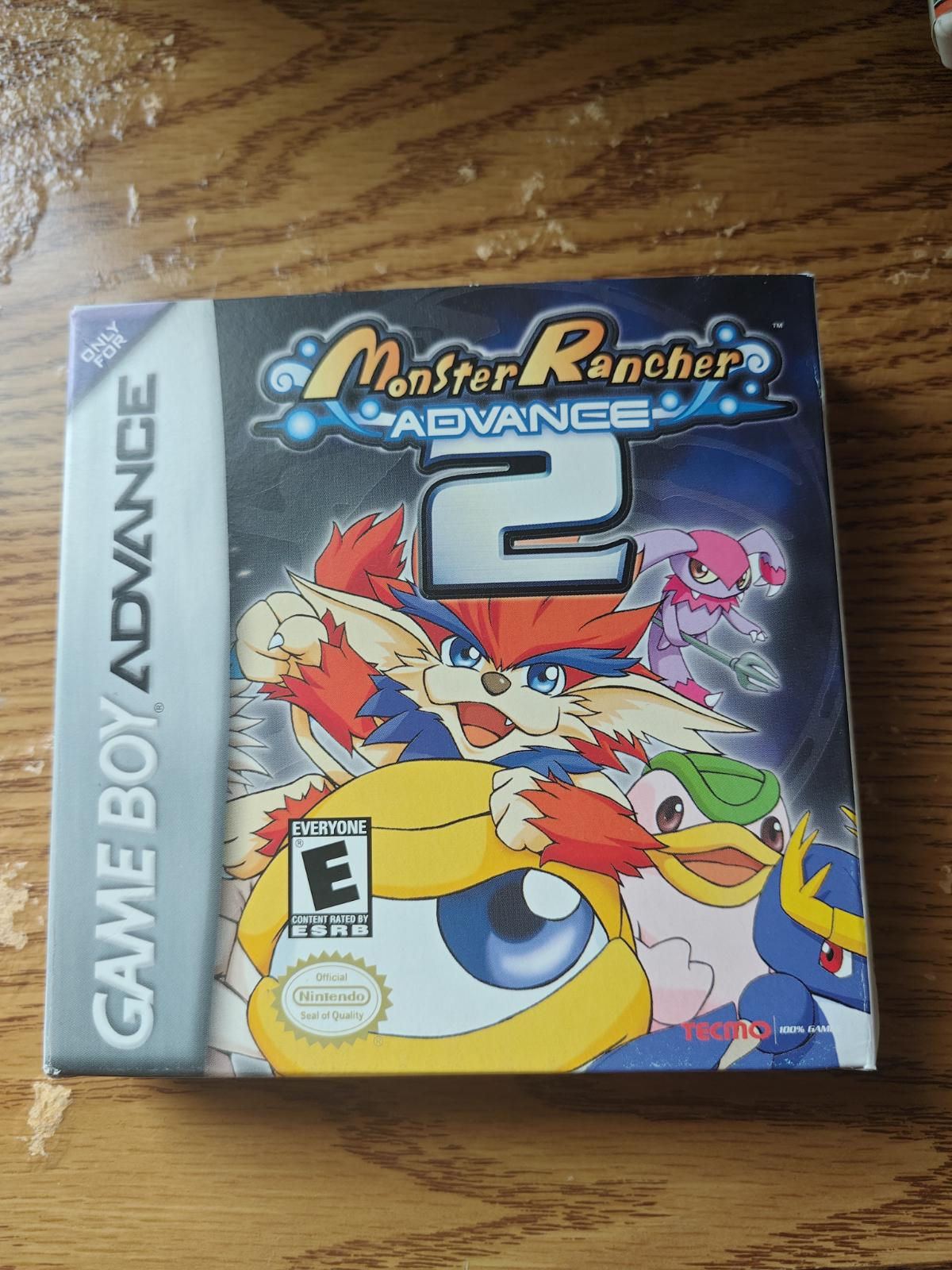 Wallpaper #8LhY15IBJvJKYCmE5-It184 Monster Rancher Advance 2 Item Box and Manual Gameboy Advance
