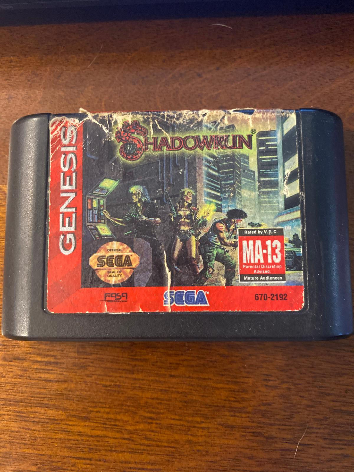 Wallpaper #lhVkNpMB-CQNECa2xScY96 Shadowrun Item Only Sega Genesis
