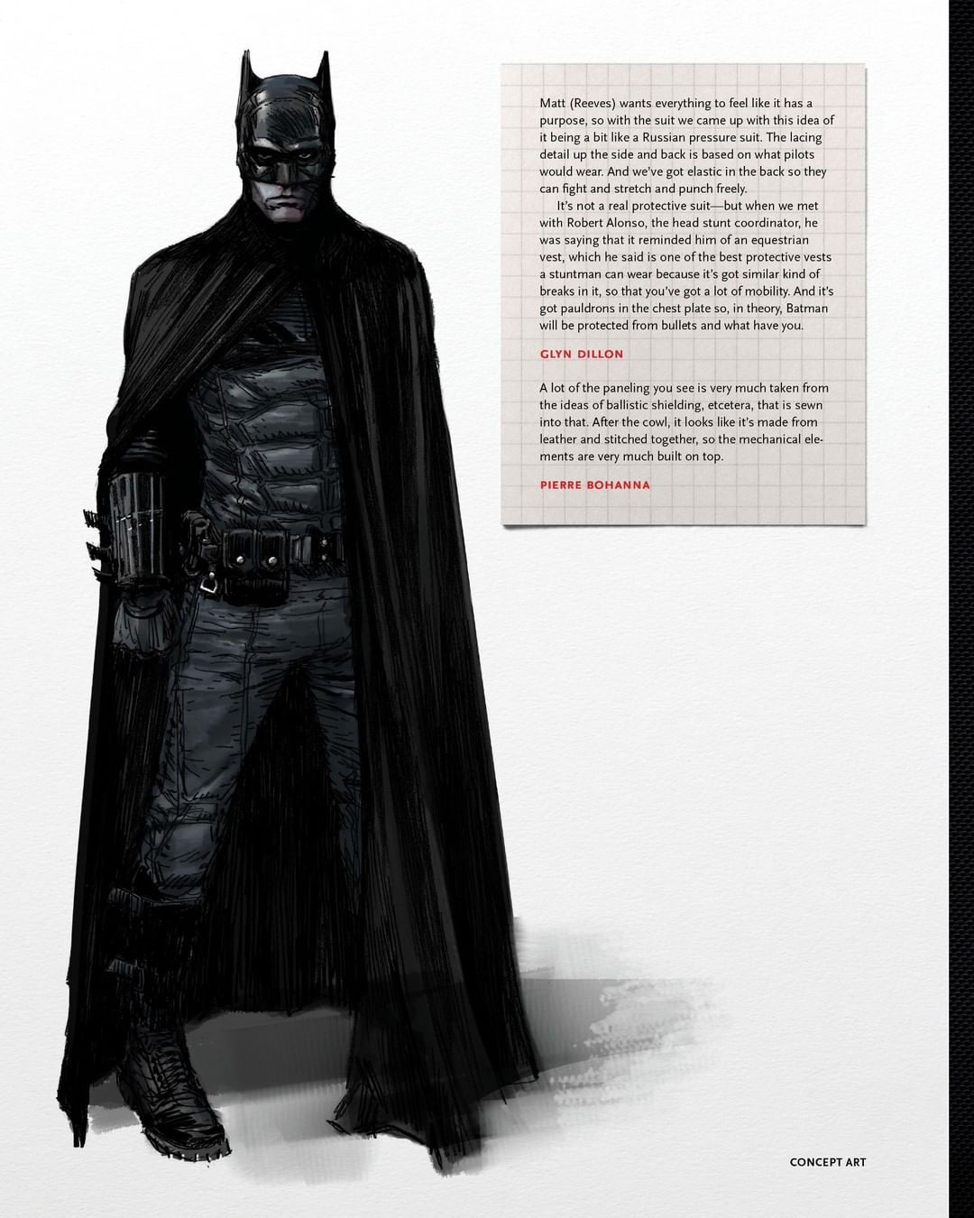 Wallpaper #W0XWqI4B7YBJg1BVSqeN22 Batsuit Concept Art