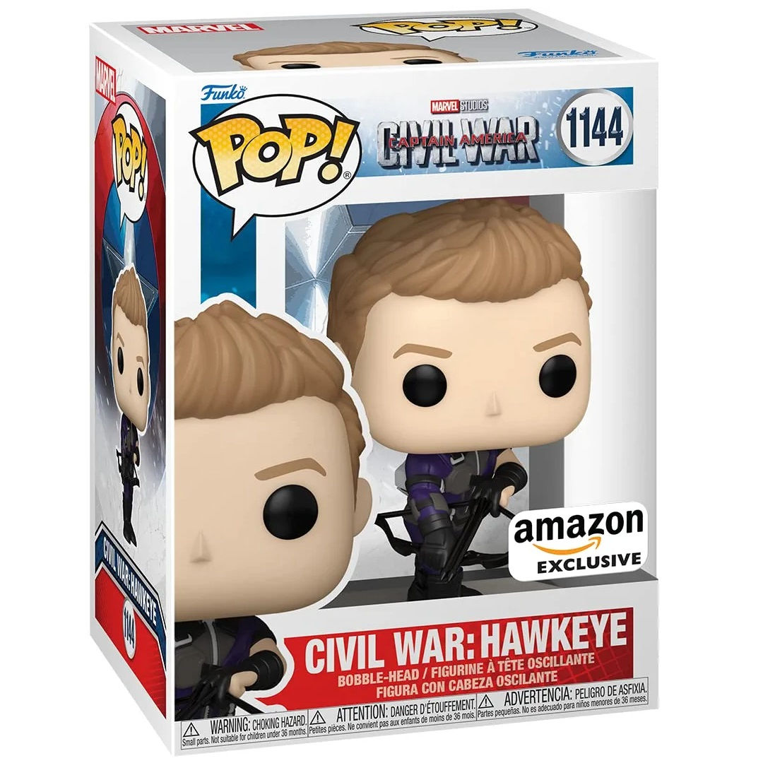 Wallpaper #72fr_JIBSpphPi3-o5lj163 Funko Pop Captain America Civil War Build a Scene Hawkeye Amazon