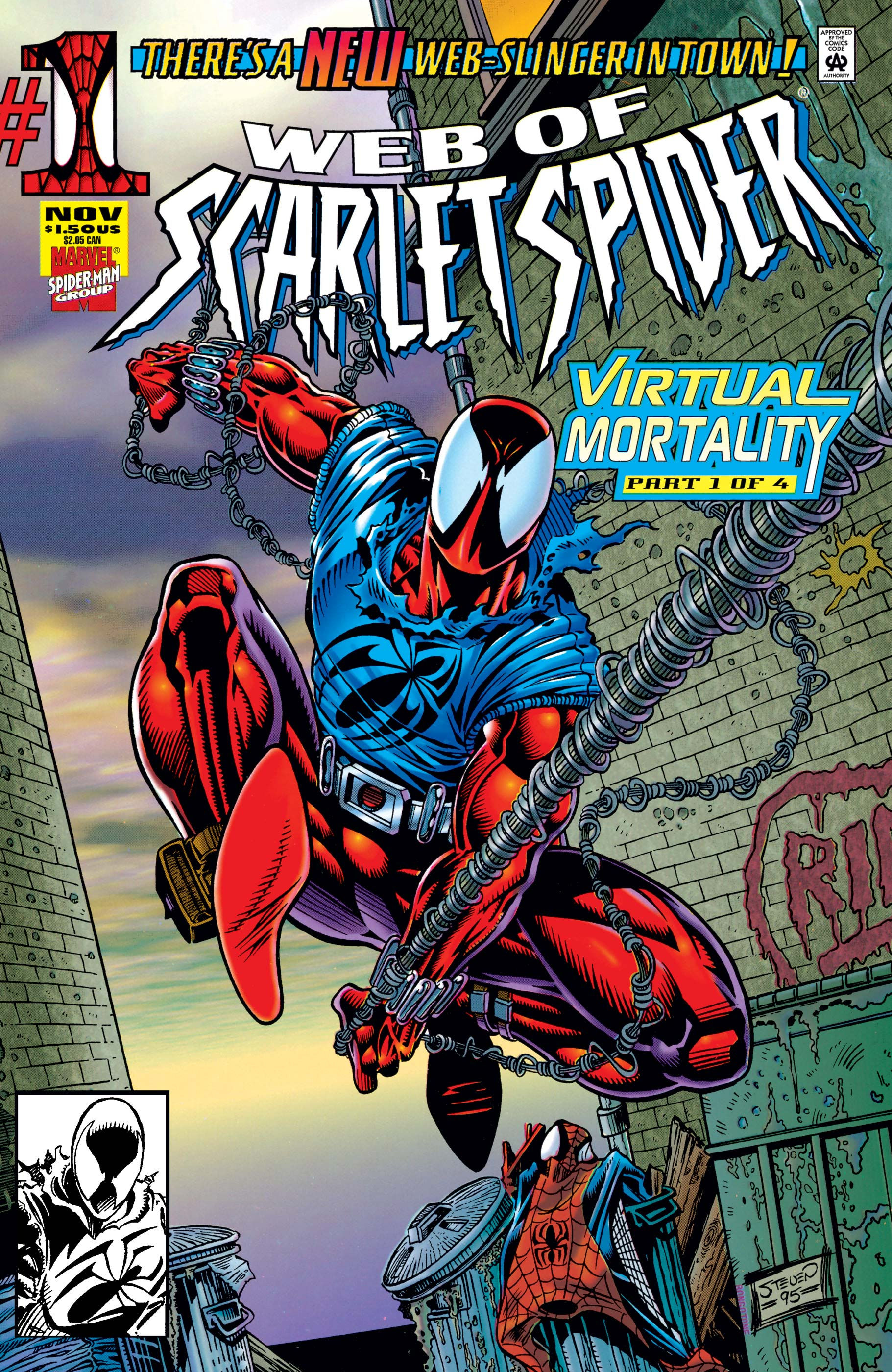 Wallpaper #thmzE48BtGB6xQ78Dmbf42 Steven Butler Scarlet Spider Illustration Web of Scarlet Spider 1