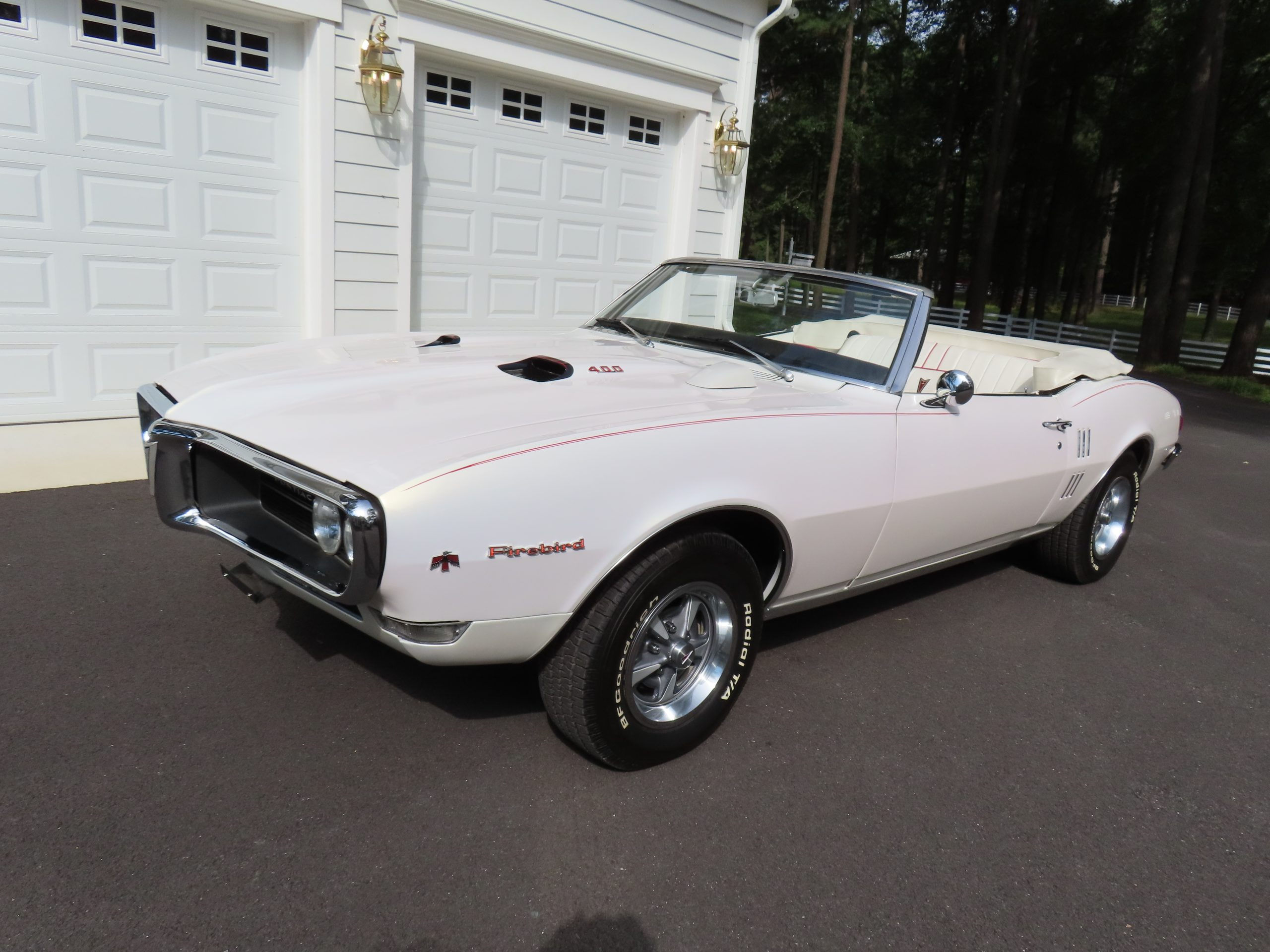 Wallpaper #KpyZ4pIBZHQxiYarYME594 68 Pontiac Firebird Convertible a Triple White Droptop Auto