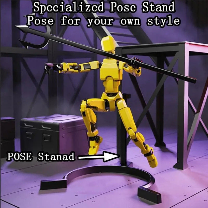 Wallpaper #nJzn4pIBZHQxiYarVcIZ372 Local Stock Magnetic Action Figure Dummy T13 with Stand 3D Printed