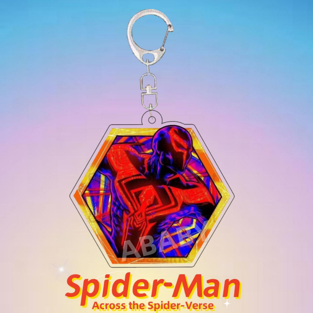 Wallpaper #K-o8V5MBlwTYPL18WxEs181 Spider Man Parallel Universe Cross Universe Gwen Miles Couple Key Chain