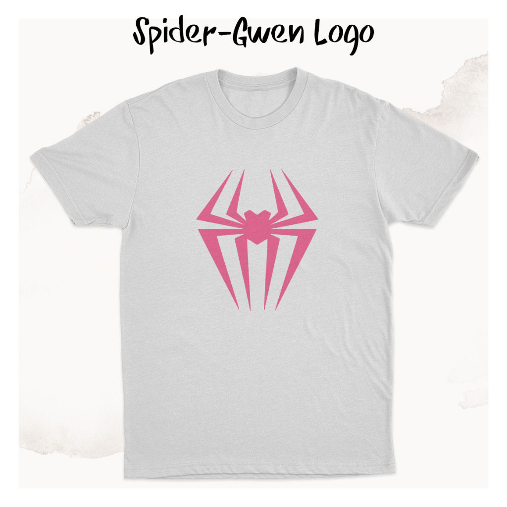 Wallpaper #a_RNOpMBKFX8bn3rUnhb159 T Shirt Spider Gwen Logo Gwen Stacy Across the Spider Verse K0308