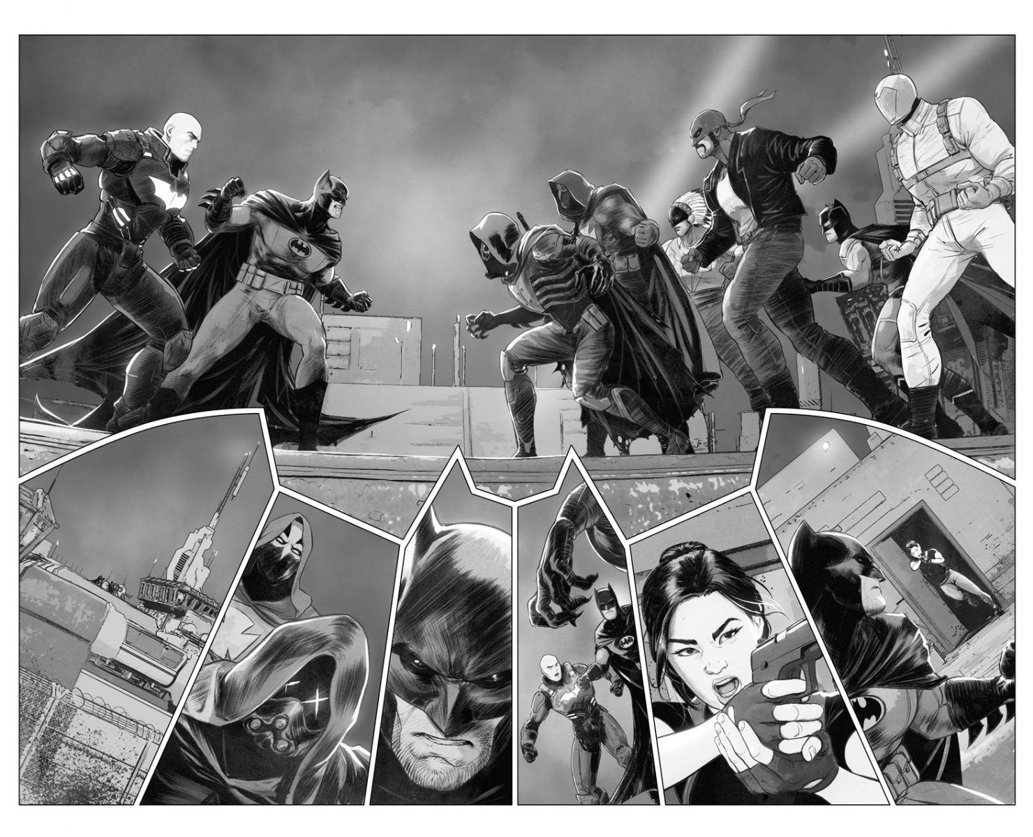 Wallpaper #lmda55IBSpphPi3-BTcb424 Batman by Mikel Janin