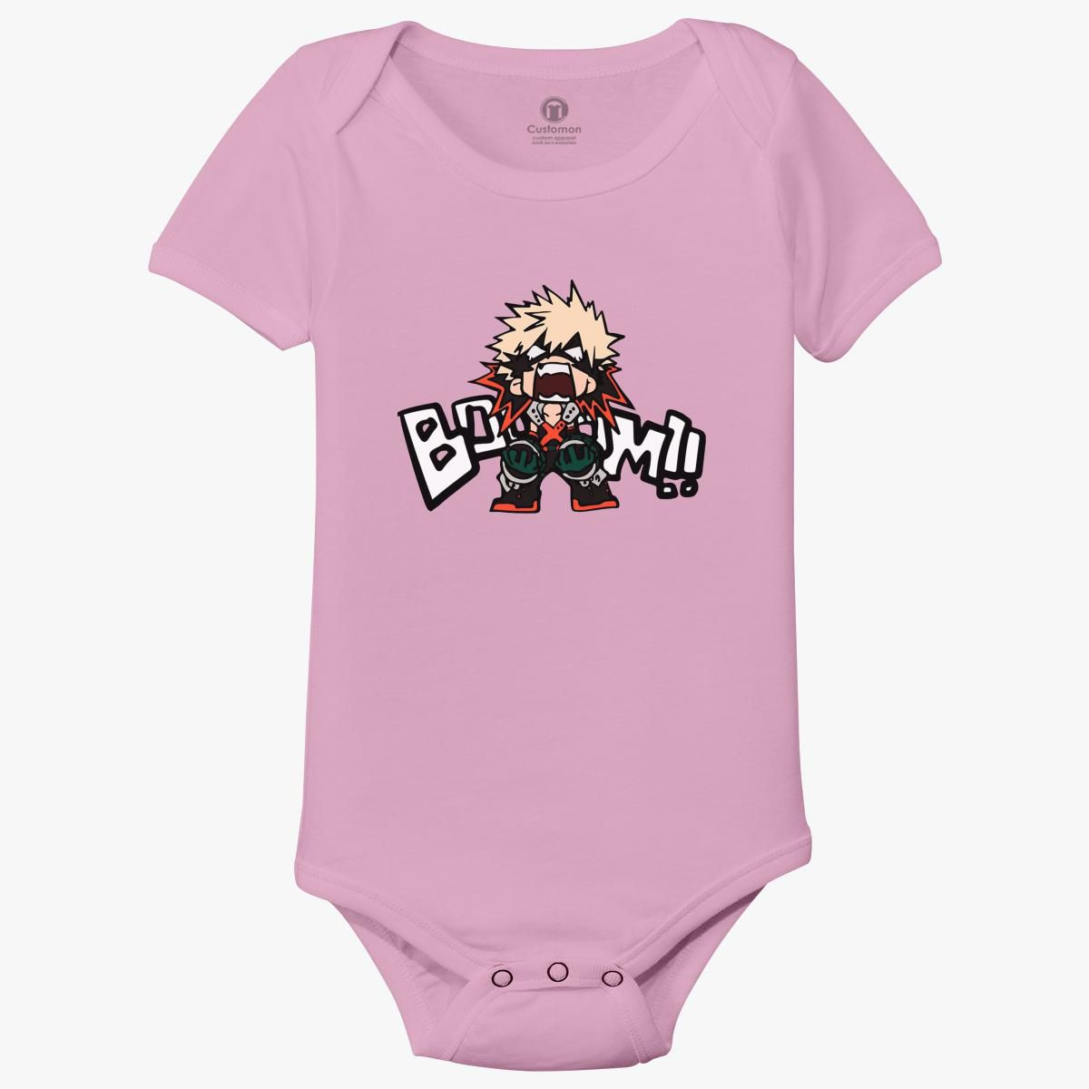 Wallpaper #OGdH-JIBSpphPi3-nIkz230 My Hero Academia Katsuki Bakugo Baby Onesies Customon