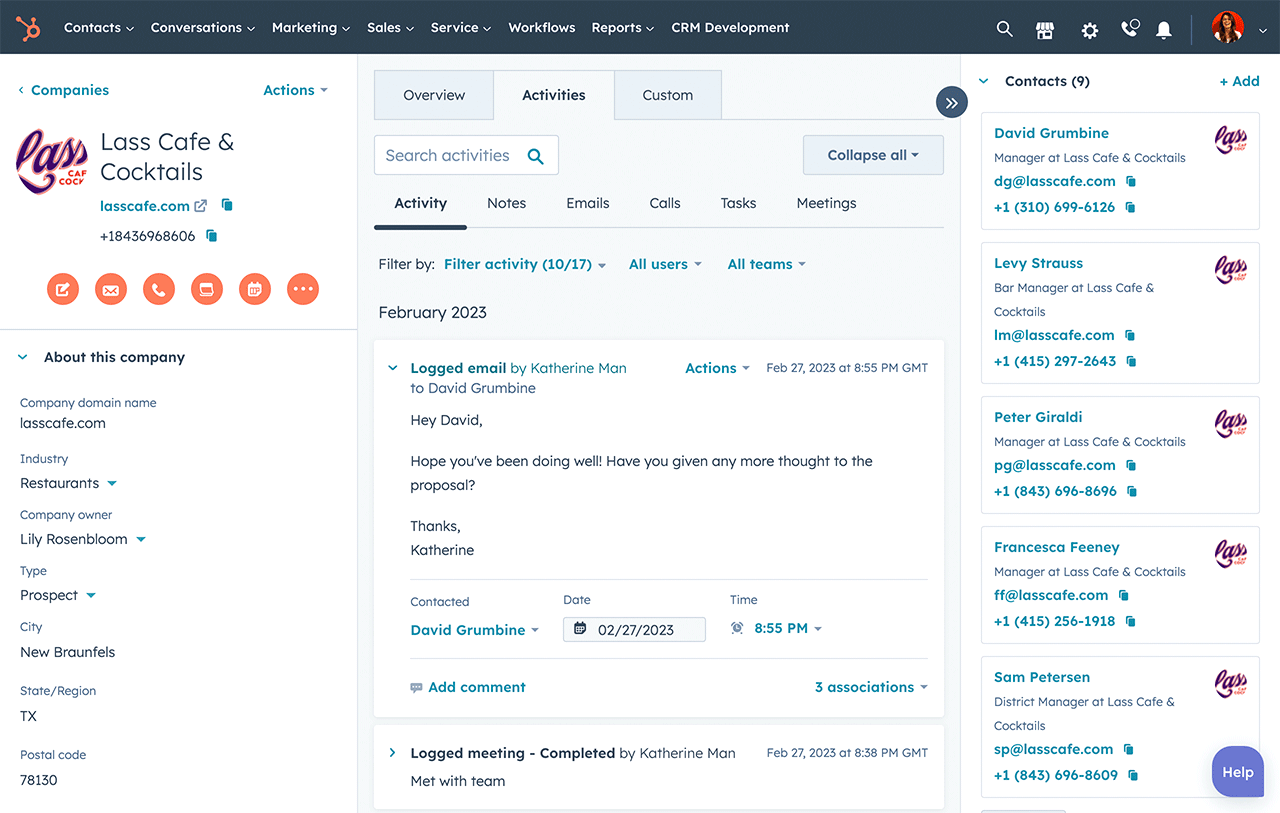 Wallpaper #SGgPIZMBSpphPi3-HS-5381 Track Leads with Free Lead Management Software Hubspot