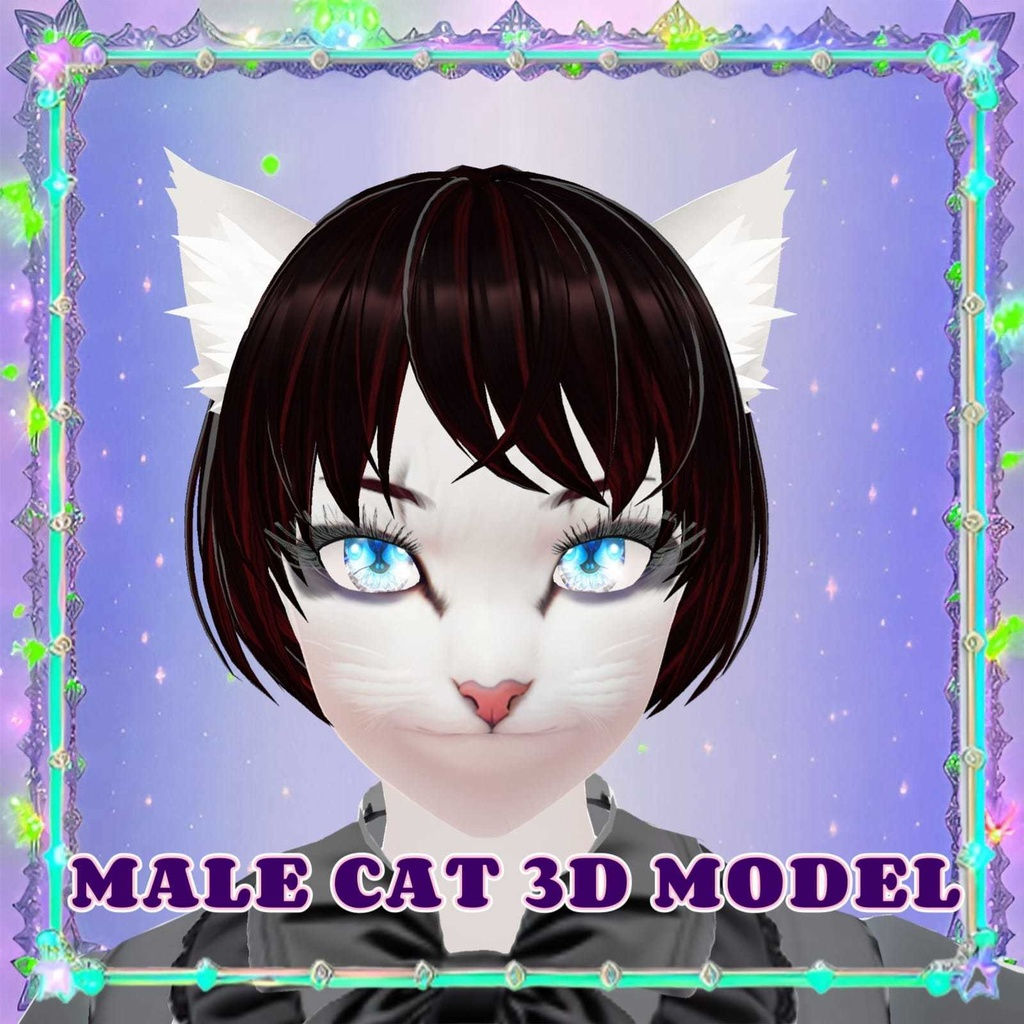 Wallpaper #82bd5 Customizable Cat Vtuber Model Multiple Cat Breeds Emotions Assets