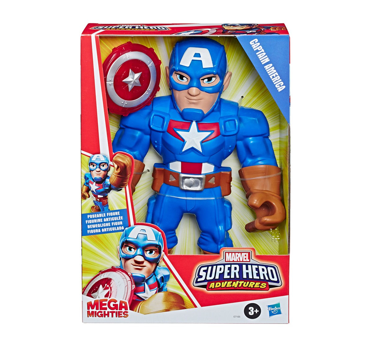 Wallpaper #S3P8iY4BFI5NbQksGiJS20 Playskool Heroes Mega Mighties Marvel Super Hero Adventures Captain