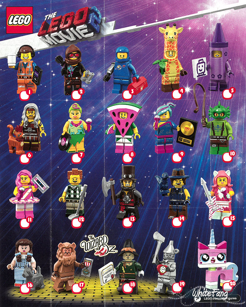 Wallpaper #VLgn2pIBJvJKYCmEXPAr283 Lego New Movie 2 Series Minifigures 71023 Wizard of Oz Minifigs You