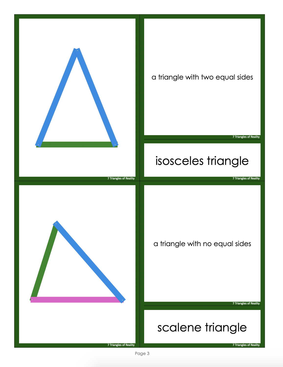 Wallpaper #_GcLCZMBSpphPi3-ZM3k67 Geometry Study of Triangles 7 Triangles of Reality Nomenclature Cards