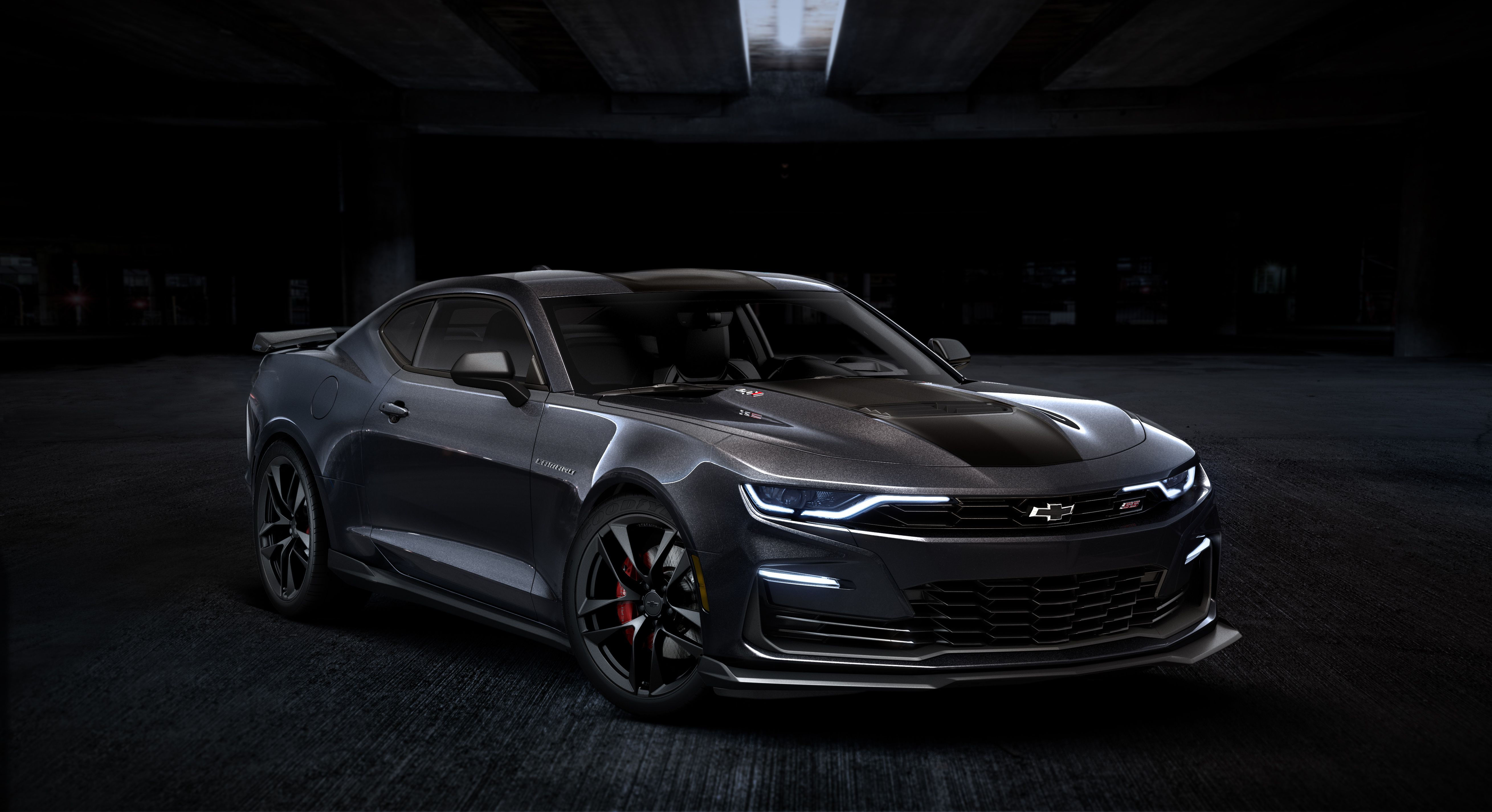 Wallpaper #A_srg5cBx-Hc5Y20MK7i16 2024 Chevy Camaro Bows Out with Blacked Out Collectors Edition