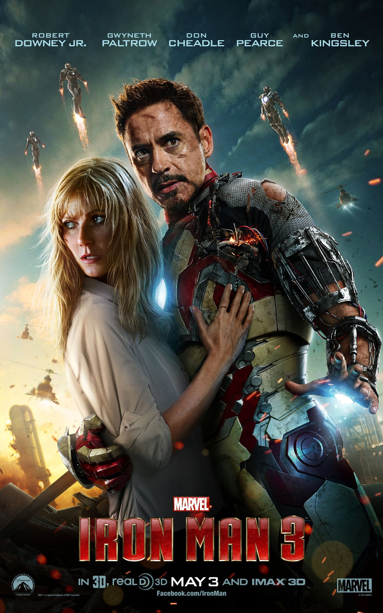 Wallpaper #N6WdOJMBVBiSkHCaNI6L13 New Iron Man 3 Character Poster W Tony Stark and Pepper Potts