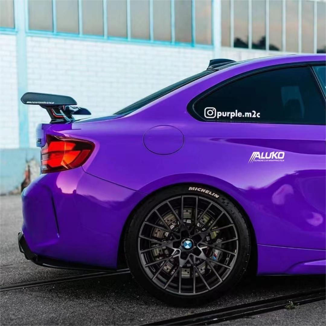 Wallpaper #Mh0gLZMBlOZrFDOkXc9j252 Quality Super Gloss Fluorescent Purple Car Vinyl Wrap for Sale