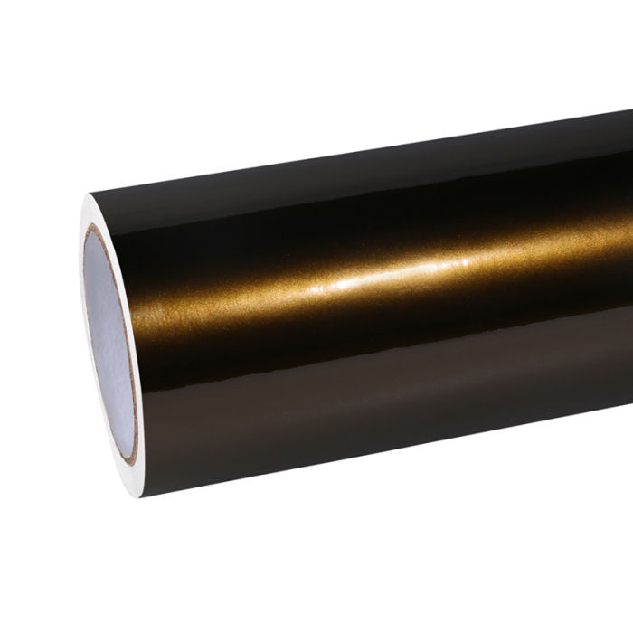 Wallpaper #n7hs3JIBJvJKYCmECPvI422 Gloss Metallic Midnight Gold Wrap