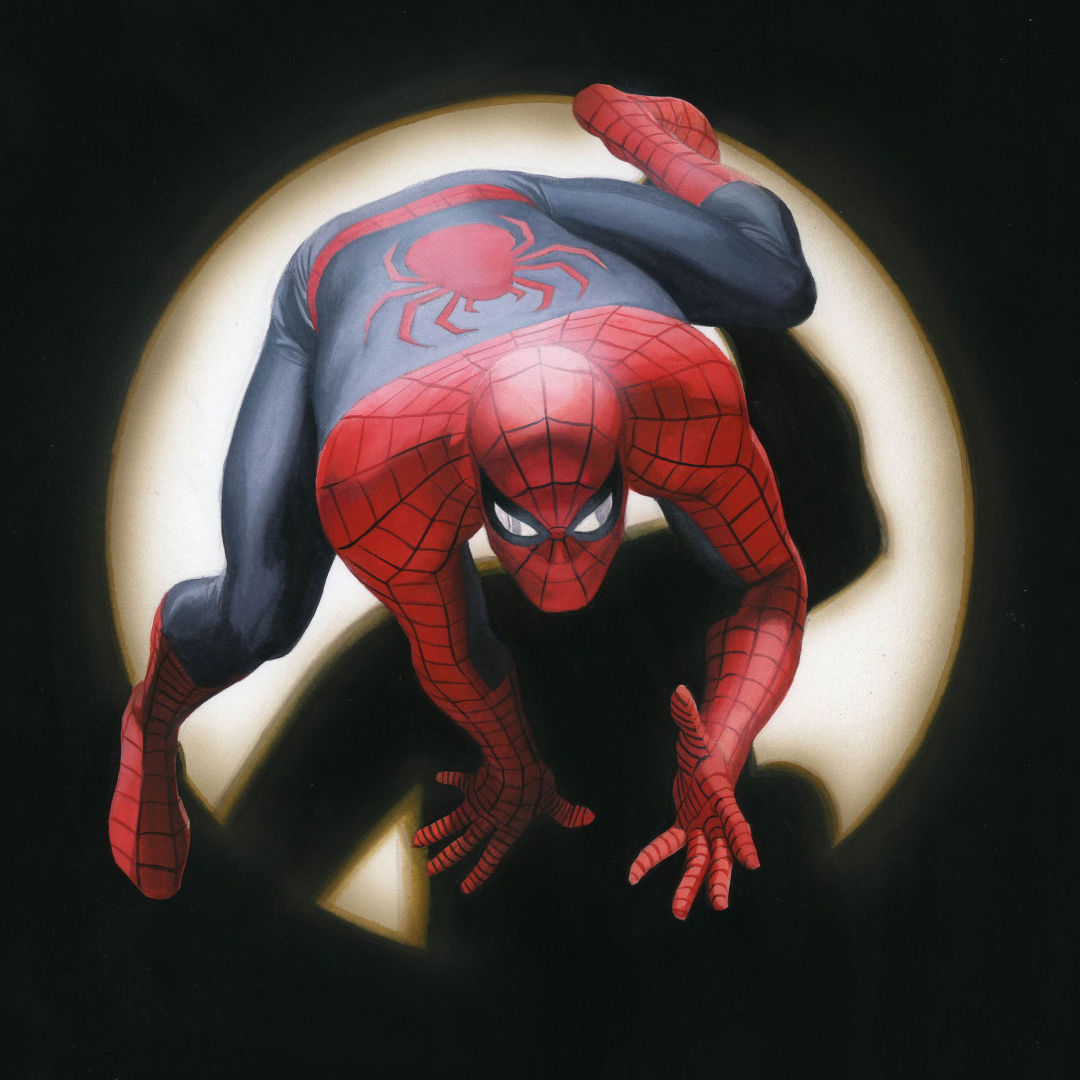 Wallpaper #MWcg8pIBSpphPi3-3G8345 Download Comic Spider Man Pfp by Alex Ross