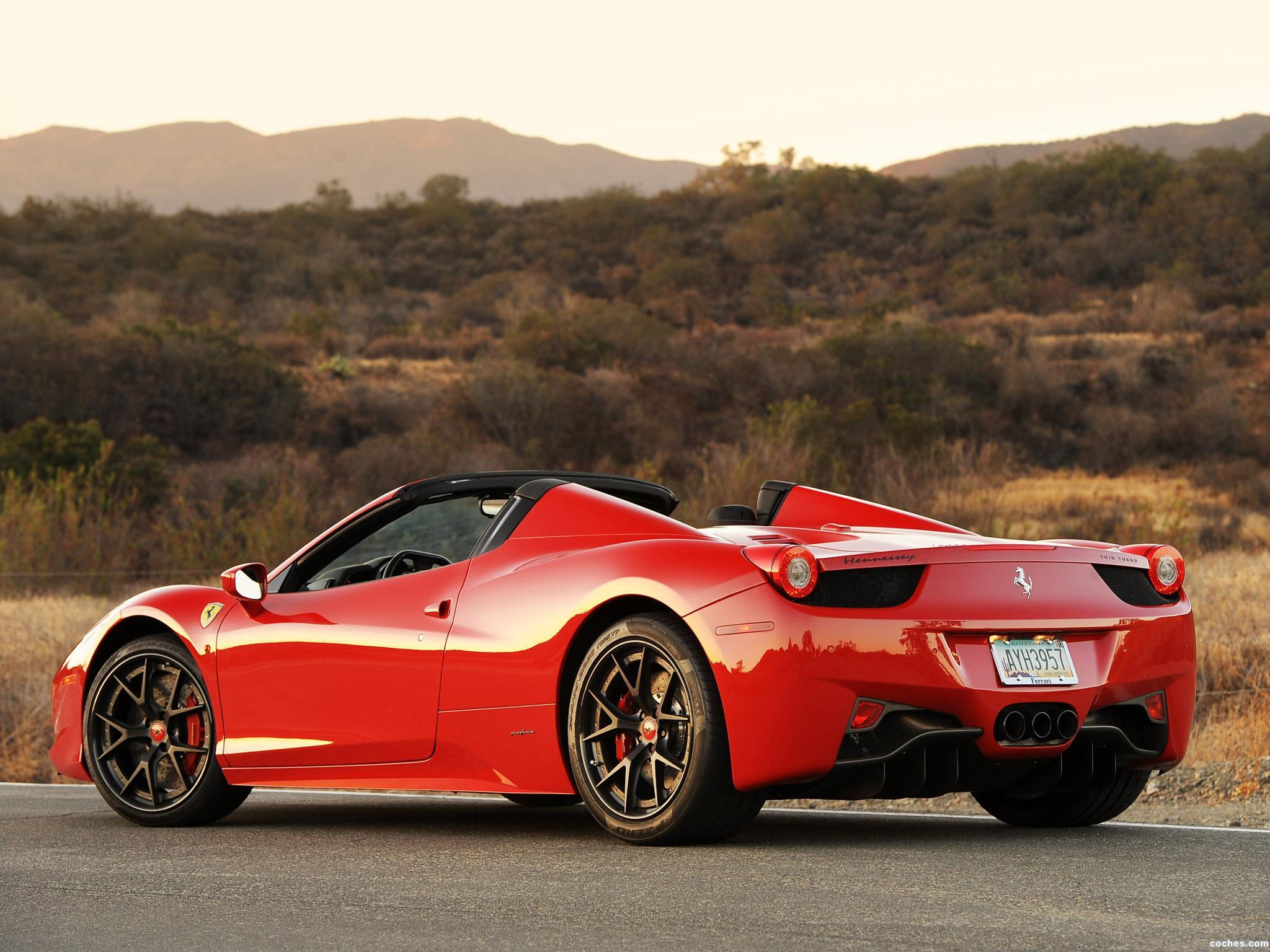 Wallpaper #SUXWjI4B7YBJg1BVtpxs11 Fotos De Ferrari Hennessey 458 Spider Hpe700 Twin Turbo 2013