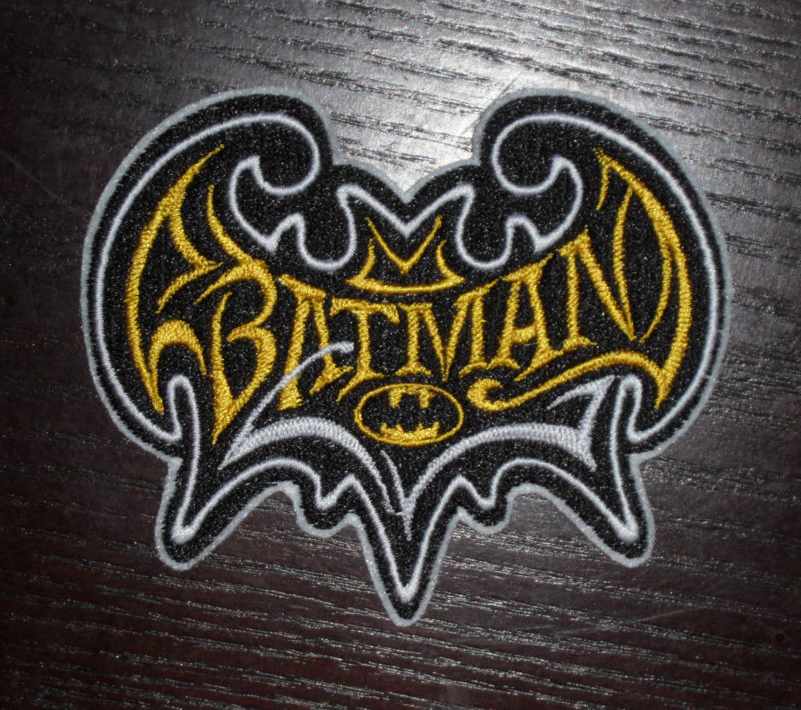 Wallpaper #z2iuJJMBSpphPi3-ijlY49 Batman Modern Logo Embroidery Design