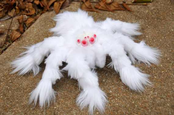 Wallpaper #JfQuOpMBKFX8bn3rLXjG236 Albino Spider Posable Doll by Jessefranks on Etsy