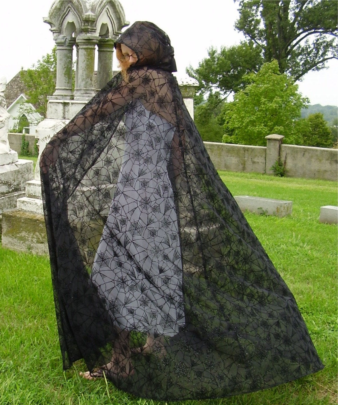 Wallpaper #MPSwOZMBKFX8bn3r33ez341 Spider Web Cape Cloak Halloween Costume by Annnna on Etsy