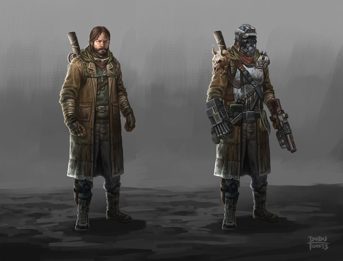 Wallpaper #Sm22aJcBycdYOYFToXAs1 Post Apocalyptic Character Design by D Torres on Deviantart