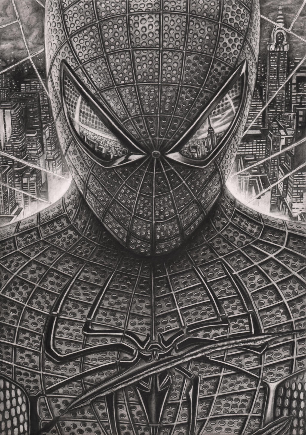 Wallpaper #IlZZepcBsd6xcFiEjdzw160 Spiderman Graphite Drawing by Pen Tacular Artist on Deviantart