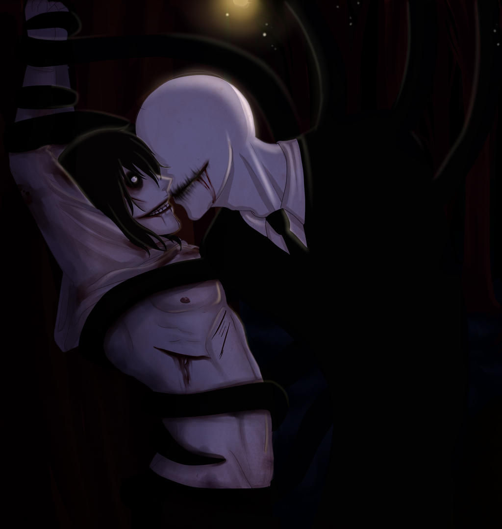 Wallpaper #wEDgL5MBJhL2WPbaU77v137 Slenderman Y Jeff the Killer by Ayaselandia on Deviantart