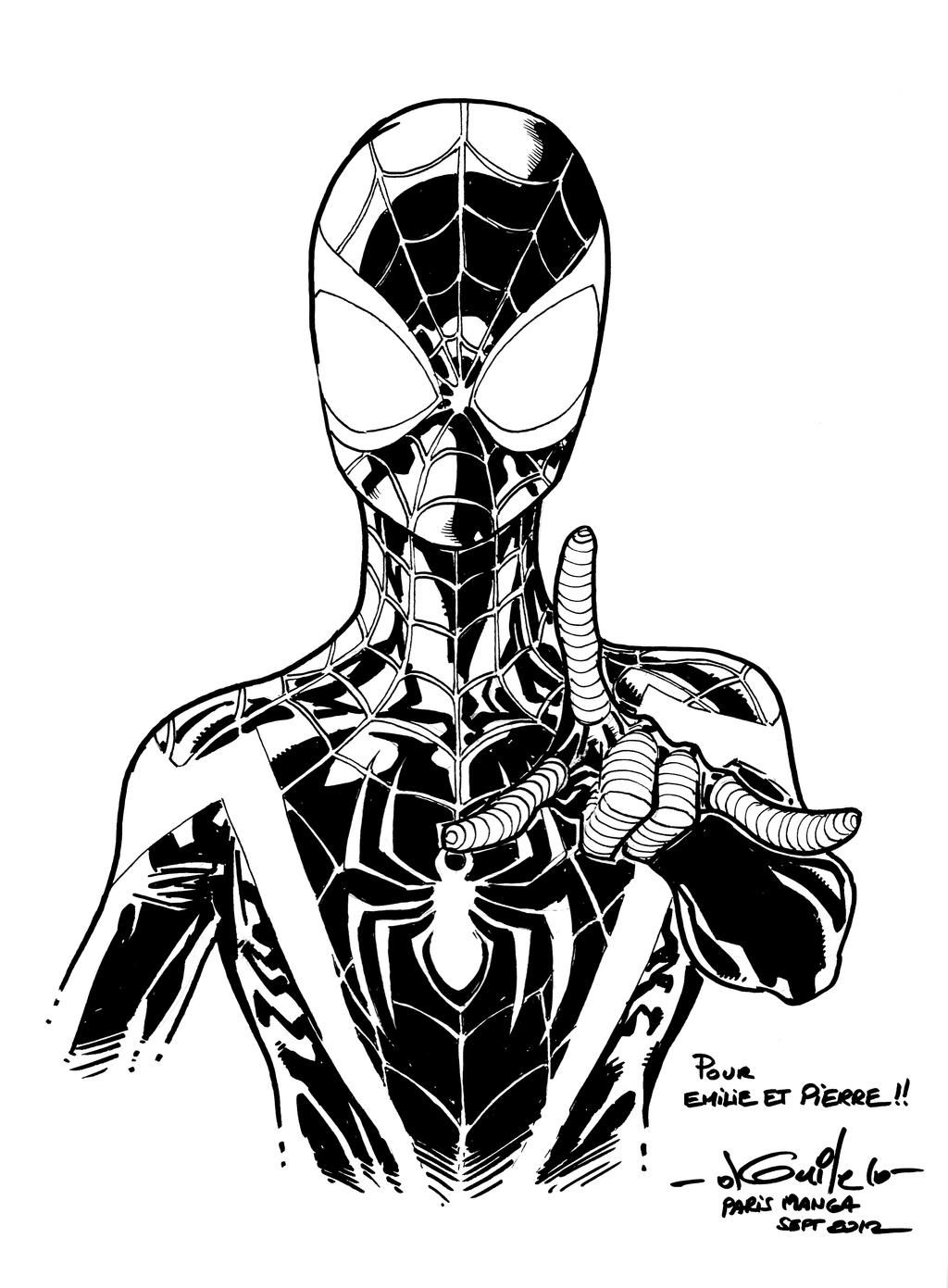 Wallpaper #0neeJ5MB-pgBXx603KZG56 Miles Morales Spider Man Coloring Pages Sketch Coloring Page