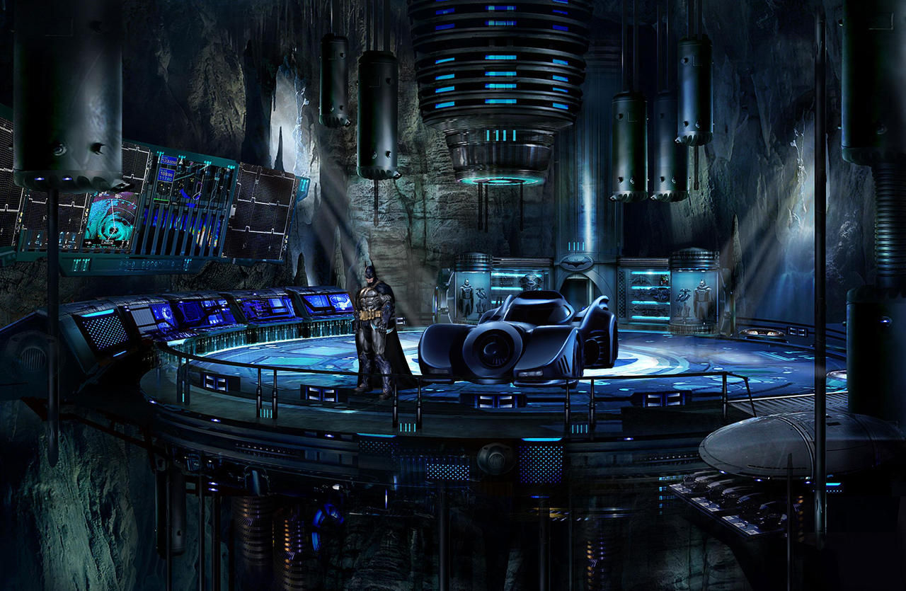 Wallpaper #aBkzO48BtGB6xQ780q9613 Batman in the Batcave by Michpirate on Deviantart
