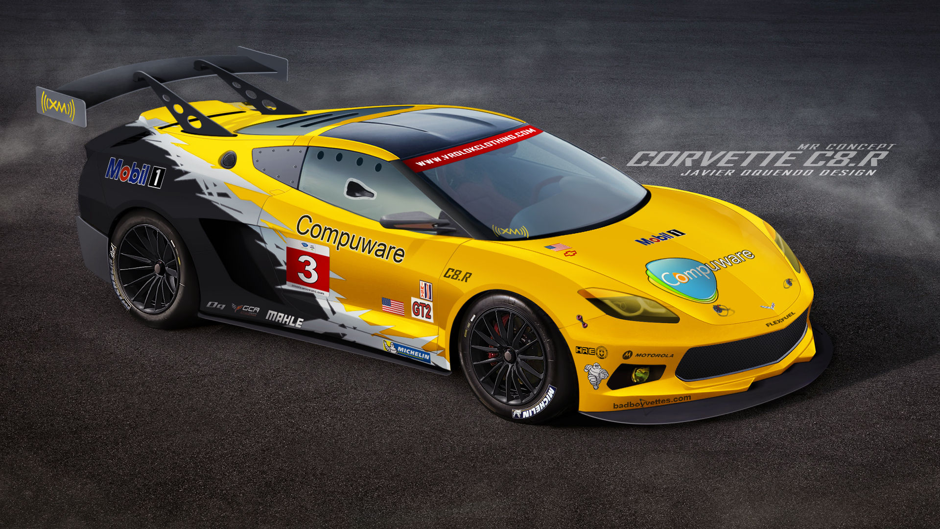 Wallpaper #oWgSJJMBSpphPi3-Jzcl52 Updated Corvette C8 and C8r Original Concept Autemocom