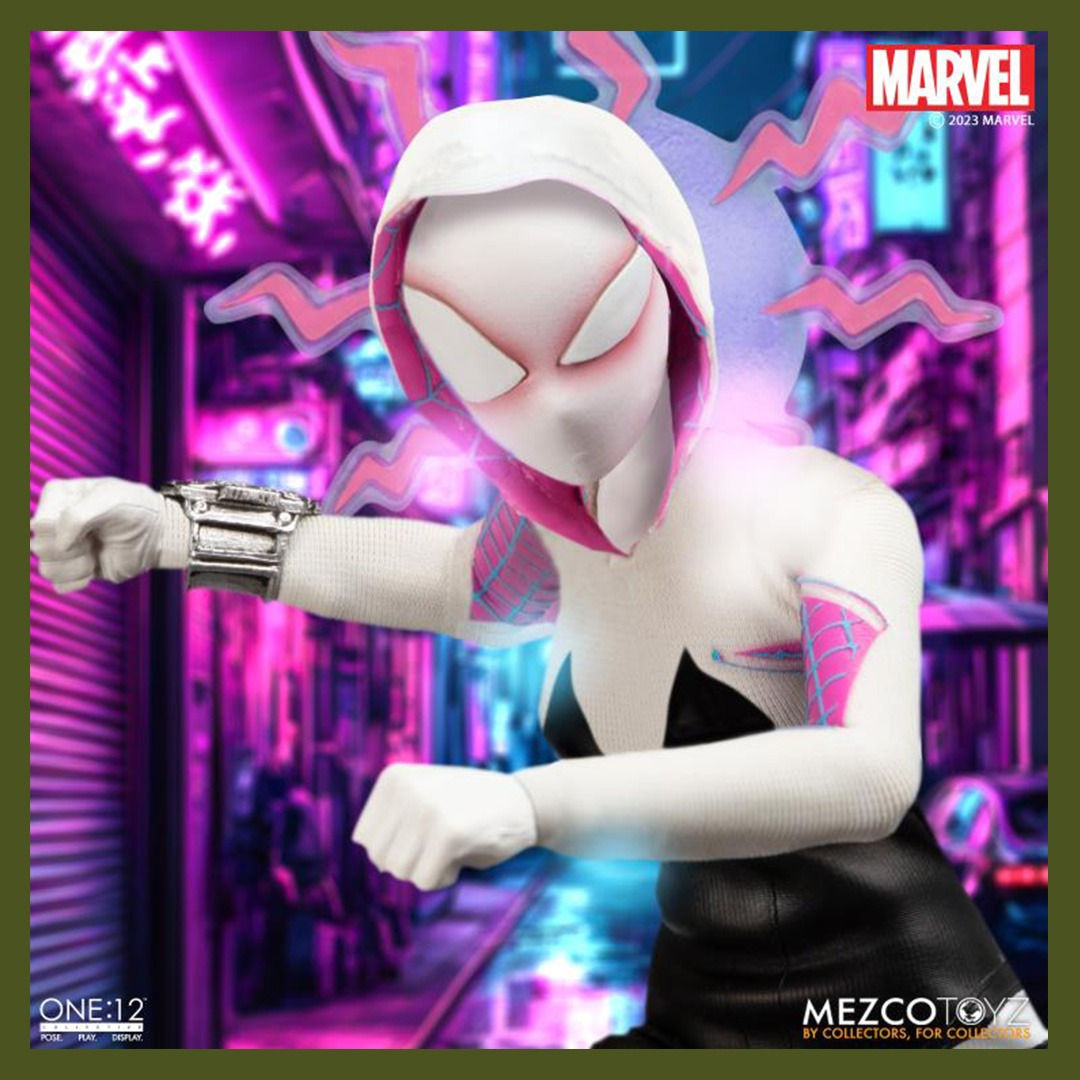 Wallpaper #kGe5ApMBSpphPi3-T7BC94 Pre Order One12 Collective Ghost Spider Spider Gwen Hobbies