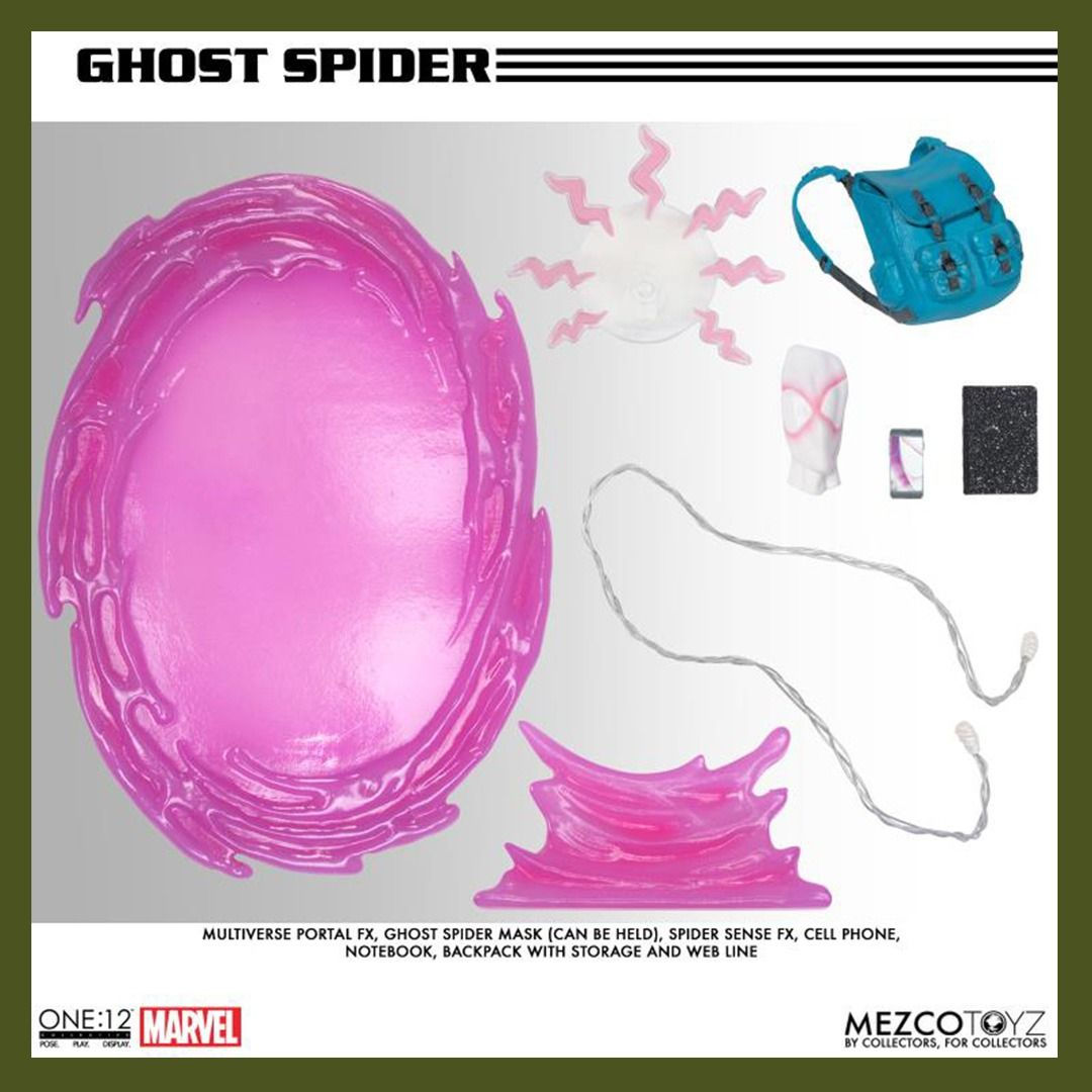 Wallpaper #kGe5ApMBSpphPi3-T7BC127 Pre Order One12 Collective Ghost Spider Spider Gwen Hobbies