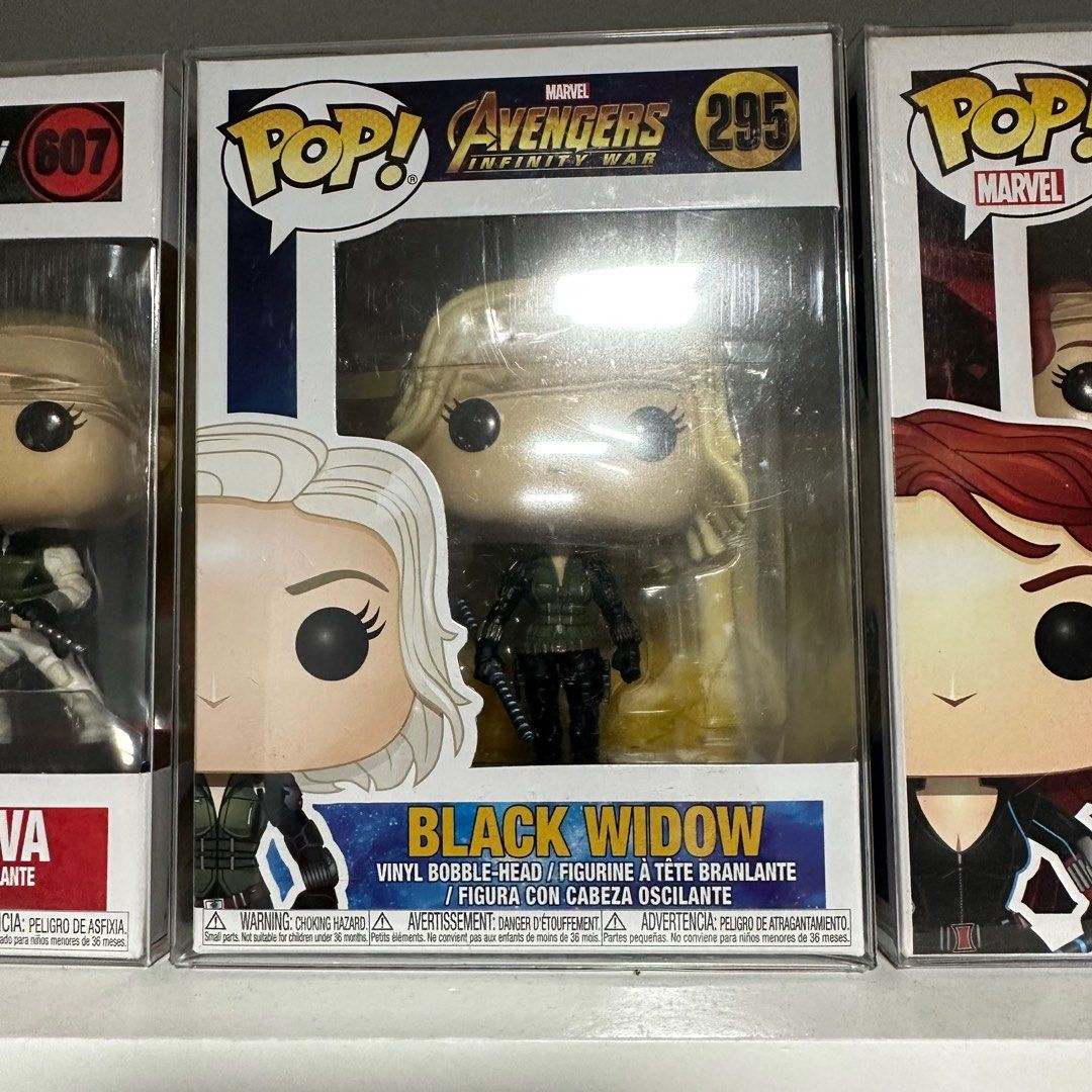 Wallpaper #72fr_JIBSpphPi3-o5lj225 Avengers Infinity War Funko Pop Black Widow 295 on Carousell